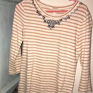 J. Crew quarter length shirt